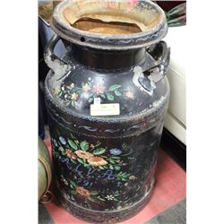 DECORATIVE MILK CHURN