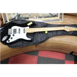 ROCKER GUITAR BLACK W/ SOFT CASE