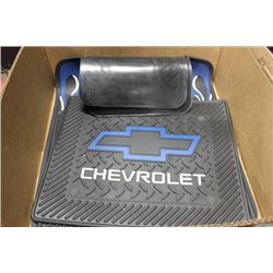 SET OF 4- FRONT AND BACK CHEV CAR FLOOR MATTS