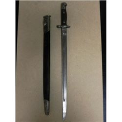 BRITISH M1907 BAYONET AND SCABBARD-MARKED SANDERSON