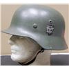 Image 1 : NAZI M40 DOUBLE DECAL COMBAT POLICE HELMET-M31 LINER