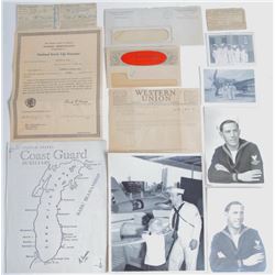 WWII US Navy Documents & Photographs Sailor Cards