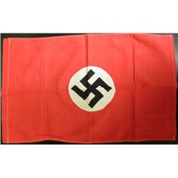 NAZI PARTY FLAG-ORIGINAL BRINGBACK-DOUBLE SIDED-13X22"