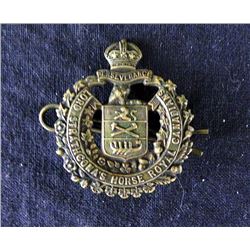 REGIMENTAL CANADIAN BADGE "LORD STRATHCONA'S HORSE