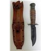 Image 1 : CAMILLUS FIGHTING KNIFE & SHEATH-VIET NAM ERA-