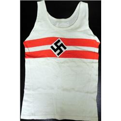 HITLER YOUTH SPORTS ATHLETIC SHIRT-ORIGINAL-RARE