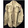 Image 1 : WWII US ARMY HEAVY COTTON FIELD SHIRT-PATCHES-DRESS TIE