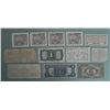 Image 2 : 12 Pcs WWII Paper Currency China,Japan,Italy,France,US