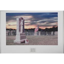 Union Salute Wayne Jachson Civil War Spotsylvania Print