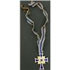 Image 1 : Nazi German WWII Gold Trim Mothers Cross with Ribbon
