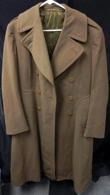 WWII US Army Greatcoat European Theater