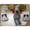 Image 1 : US MILITARY GI'S MEDALS-6 PC-SHARPSHOOTER W/GRENADE