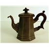 Image 2 : Antique Pewter Bachelor Mini Coffee Pot England c. 1835