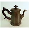 Image 3 : Antique Pewter Bachelor Mini Coffee Pot England c. 1835