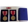 Image 1 : 2 WWII GOOD CONDUCT MEDALS WITH ONE BOX