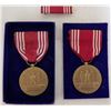 Image 2 : 2 WWII GOOD CONDUCT MEDALS WITH ONE BOX