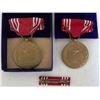 Image 3 : 2 WWII GOOD CONDUCT MEDALS WITH ONE BOX