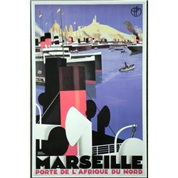 Marseille Porte De L'Afrique Du Nord Broders Art Print