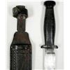 Image 1 : VINTAGE KINFOLKS FIXED BLADE DAGGER & SCABBARD