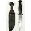 Image 2 : VINTAGE KINFOLKS FIXED BLADE DAGGER & SCABBARD