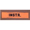 Image 1 : WWII U.S. ARMY INSTRUCTOR ARMBAND-17" LONG-SNAP ADJUST