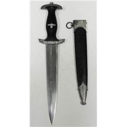 Nazi SS Dagger/Knife with Scabbard WWII