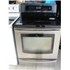 Image 1 : SAMSUNG STAINLESS STEEL AND BLACK GLASS TOP STOVE