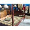 Image 1 : CHERRYWOOD QUEEN SIZE 4 POSTER BED