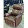 Image 2 : BROWN LEATHER LAZY BOY RECLINER