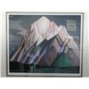 Image 2 : FRAMED LIMITED EDITION PRINT TITLED "MOUNTAIN FORMS" BY GROUP OF 7 ARTIST LAWREN HARRIS 106/950