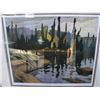 Image 2 : FRAMED LIMITED EDITION PRINT TITLED "SHIMMERING WATER" BY GROUP OF 7 ARTIST LAWREN HARRIS 104/950