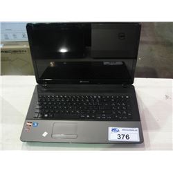 GATEWAY LAPTOP COMPUTER - NO POWER CORD