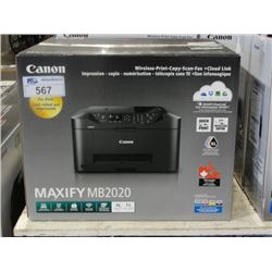 CANON MAXIFY MB2020 WIRELESS PRINTER