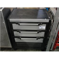 3 DRAWER TOOL CABINET AND CONTENTS