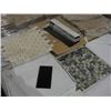 Image 2 : PALLET OF GLASS MOSAICS AND MARBLE MOSAICS APPROX 630SQF TOTAL