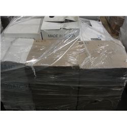 PALLET OF GLASS MOSAICS APPROX 500SQF TOTAL