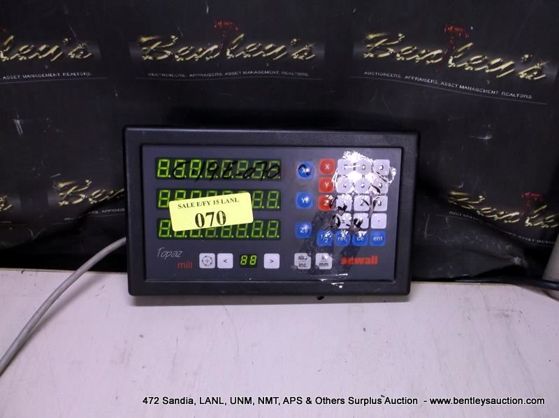 TOPAZ TM311100 DIGITAL READOUT UNIT (print sequence:) E-070