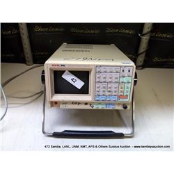 ZONIC AND 3522 SINGLE CHANNEL FFT ANALYZER