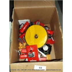 BOX: MISCELLANEOUS FIRE ALARMS, 9+