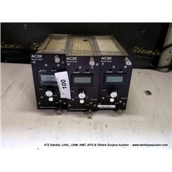 LOT: BI RA SYSTEMS AC2K 2525 MODULES, 3X THE MONEY