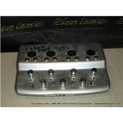 ALESIS 104 MIC CONSOLE (print sequence:) 3450