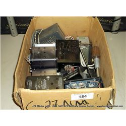 BOX: REGULATES POWER SUPPLY, 7+ (print sequence:) 3455