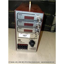 HSI PS1500 DC POWER SUPPLY (print sequence:) 40804