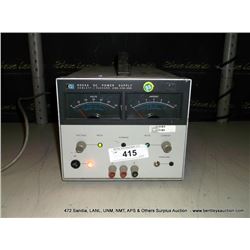 HP 6002A DC POWER SUPPLY (print sequence:) 64288