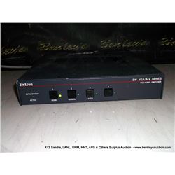 EXTRON VGA/AUDIO SWITCHER (print sequence:) NO #