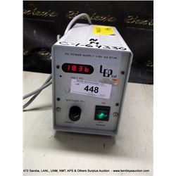 LEP DC POWER SUPPLY (print sequence:) 64330