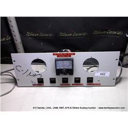 DIFFUSION PUMP 810 CONTROL (print sequence:) NO #