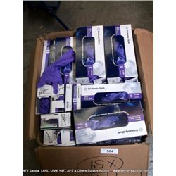 BOX: KC LATEX FREE EXAM GLOVES 54X MONEY (print sequence:) E-092