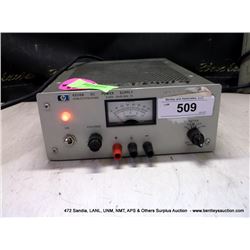 HP 6206B DC POWER SUPPLY (print sequence:) 64419