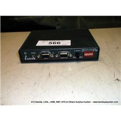 EXTRON RGB 192 SWITCH (print sequence:) NO #